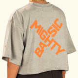 Women Oversize Cropped Tee