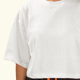 Women Oversize Cropped Tee