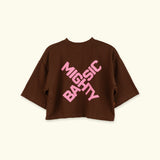 Women Oversize Cropped Tee