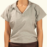 Women Collar Tee