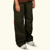 Women Loose Fit Cargo Pants